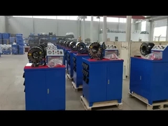 Mesin Crimping Selang Vertikal 2 Inci Tekanan Tinggi Pipa Hidrolik Swaging 51mm