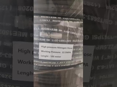 22mm Kawat Diperkuat Selang Karet Hidrolik Selang Karet Industri Extensible Spiral