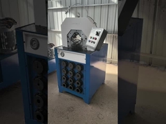 Mesin Penekan Selang PLC 5.5kw Pipa Hidrolik Sistem Kontrol Cerdas 4kw 3 Inch CBK-120