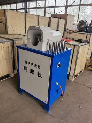 Harga yang bagus Mesin Skiving Selang Jalinan SS Karet PVC Penggunaan Ganda Mesin Pemotong Pipa on line