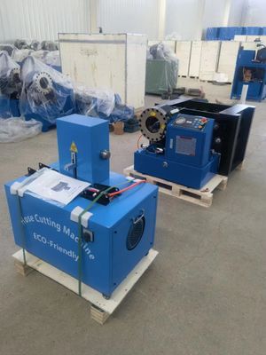 Harga yang bagus Mesin Pengukur Dan Pemotong Selang 50hz 6-51mm Pemotong Tabung Fleksibel Otomatis on line