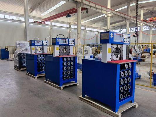 Selang Crimper AC 3 Inci 5.5KW Kontrol CNC Daya Besar CBK-120