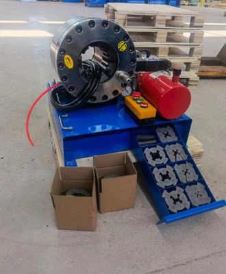 Mobile Car 12V Hose Crimper 6-51mm Hose Pipe Pressing Machine Dengan Tenaga Besar