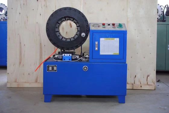 Diameter Terbuka Maksimum 135mm 800T Crimped Hose Machine Untuk Kekuatan Crimping Tugas Berat