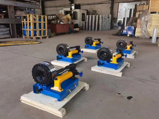 Harga yang bagus 70mpa Manual Hose Crimping Machine Crimper Industri 1/4-2 