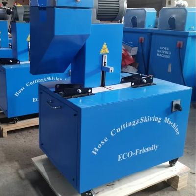 Mesin Pemotong Dan Skiving Selang Listrik 850 * 600 * 1200mm Untuk Penggunaan Industri Selang 2 