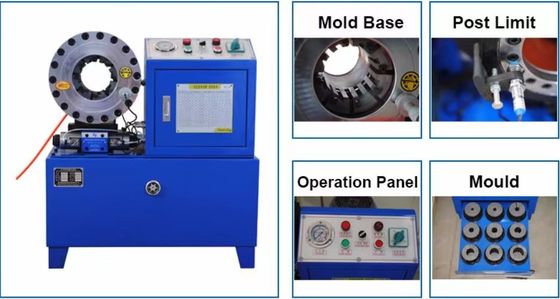 200 pcs/H DX68 Hose Crimping Machine 2.5L / 5L / 10L 220v / 240v / 380v / 415v Tegangan