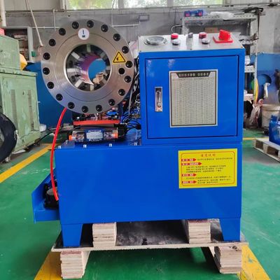 DX68 Hose Crimping Machine 10 Set Precision Dies Max Pembukaan 114mm Desain kompak