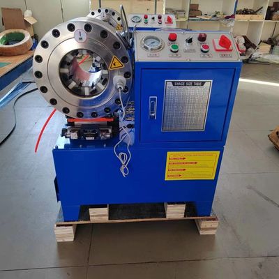 mesin dx68 selang crimping mesin selang crimping selang dengan pompa minyak Tekanan hingga 31,5Mpa