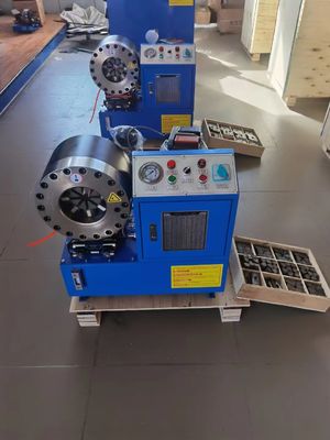 1/4 sampai 2 Inci DX68 Hose Crimping Machine Efisiensi Kerja 200 Pcs/H Hose Crimper