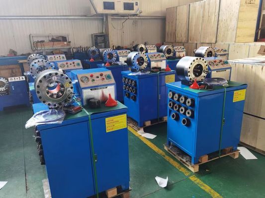 Mesin Crimping Hose Karet Serbaguna Opsi Tegangan 220v/240v/380v/415v