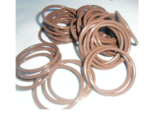 Ketahanan minyak yang baik Karet O cincin Custom Tersedia Ketahanan robek tahan lama 16-30 N/Mm