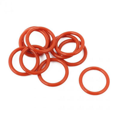 Kekuatan Tear 16-30 N/Mm Karet O Rings Kompresi Teknologi Cetakan Untuk Industri