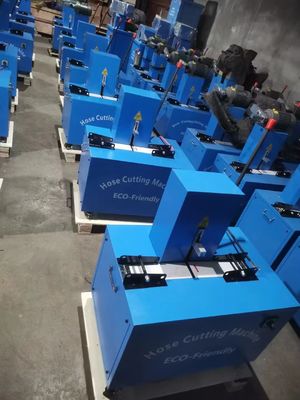 Skiving Mandrel 10 Pcs Hose Cutting Machine 680*650*1050mm Cocok untuk semua bahan