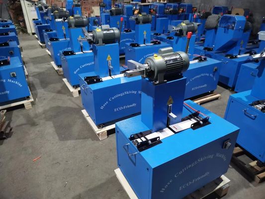 75kg Hose Skiving Machine Quick Change Tool Motor Power 0.75-1.5kw untuk manfaat
