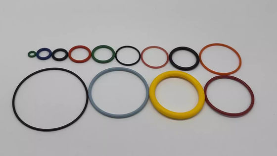 AS568 Standar FFKM Karet O Rings untuk Teknologi Cetakan Kompresi Lapangan Minyak dan Gas