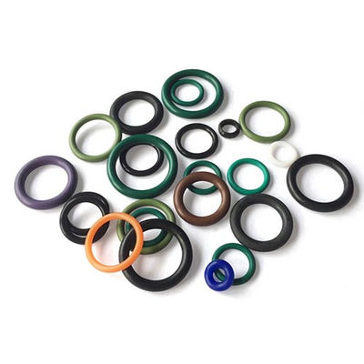 Tekanan FFKM Karet O Rings Layanan Pembukaan Cetakan Ketahanan minyak yang baik 16-30 N/mm Ketahanan robek