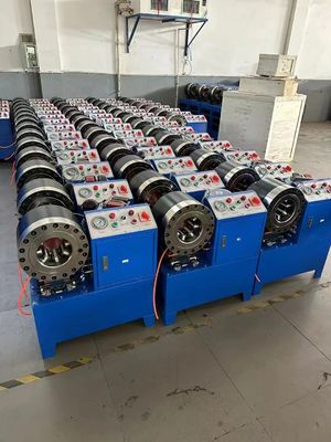 730*480*740mm Dan Versatile DX68 2 Inch Hose Crimping Machine Dengan 10 Set Dies Mencapai Sertifikasi CE yang Sempurna