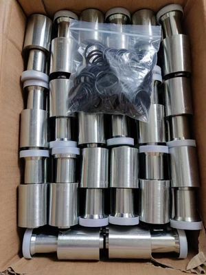 Bahan perpaduan tembaga 00400 Baja tahan karat Fittings selang hidrolik Tembaga Kuningan Selang hidrolik Ferrule Slurry Endings