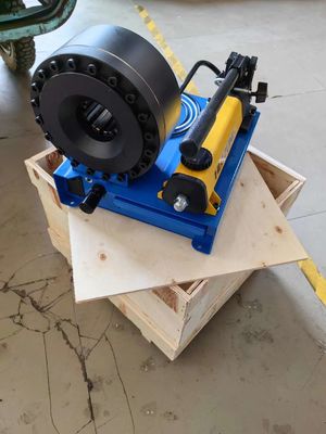 Rentang Crimping Produksi Massal 6-25mm Tanpa E 1 Inch Manual Hose Crimping Machine / Hose Crimper
