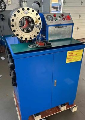 Harga yang bagus 2 Inch Electric Matching Dies Big Power Portable Hose Crimping Machine Excavator Hose Press Tool Hydraulic Hose Crimper Mesin Penggiling Selang on line