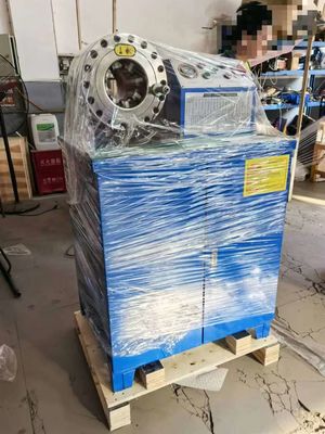 Harga yang bagus Listrik 6-51mm Mencocokkan mati Daya besar Portable Hose Crimping Machine Excavator Hose Press Tool Hydraulic Hose Crimper on line