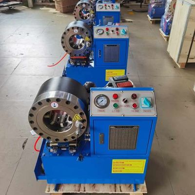 6-51mm Ukuran 730*480*740mm Serbaguna Lebih Pendek Mesin Crimping Selang DX68 Cocok dengan 10 Dies Mencapai Sertifikasi CE