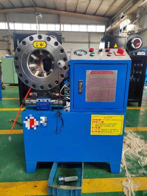 2 Inch Size 730*480*740mm Versatile Shorter DX68 Hose Crimping Machine Cocok dengan 10 Dies Sertifikasi CE
