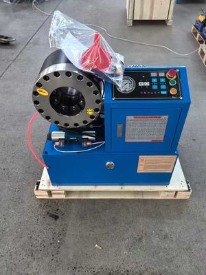 Kontrol Digital 2 Inch 10 Dies Hot Selling DX68 Selang Mesin Crimping / Rubber Rubber Hidraulic Crimper