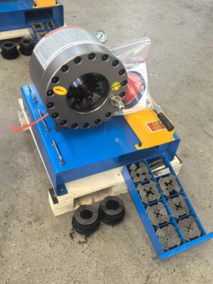 Harga yang bagus 2 Inch High Efficiency Manual Hose Crimping Machine Tekanan Tinggi 600t Hose Press Machine on line