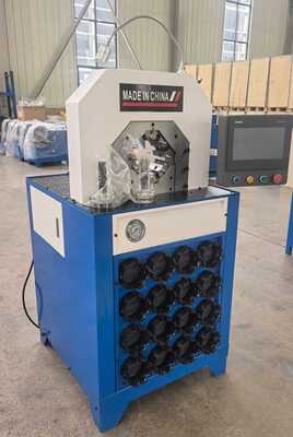 Harga yang bagus 3 Inch Hydraulic Hose Crimping Machine dengan 2800KN Crimping Force dan Tekanan Rating 31,5MPA on line