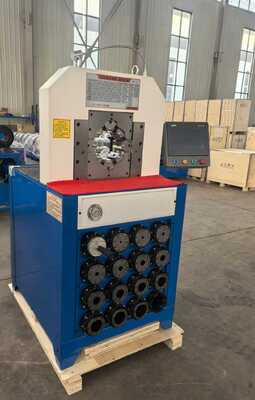 Mesin Crimping Selang Hidrolik 3 Inci 6-76mm dengan 15 Dies dan Desain Cetakan Ganti Cepat untuk Pengepresan Selang yang Efisien