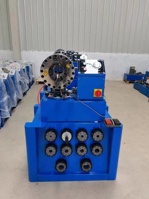 Harga yang bagus Struktur Kompak Alat Crimper Selang Hidrolik Portabel 38m 2 Inci Dengan Basis Kerucut Ganda Model Perubahan Lebih Cepat on line