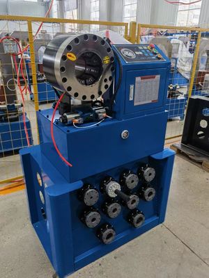Harga yang bagus 2 INCH Manual Automatic Hose Swaging Machine Crimper Hidrolik Portabel Tekanan Tinggi on line