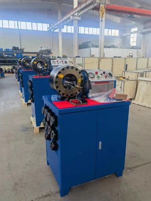 Harga yang bagus Mesin Crimping Selang Vertikal 2 Inci Tekanan Tinggi 51mm Selang Crimper on line