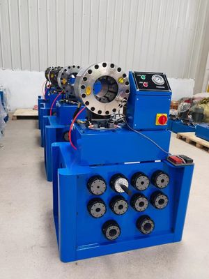 Mesin Crimping Selang Hidrolik Tekanan Tinggi 38mm Pembukaan Cepat P38
