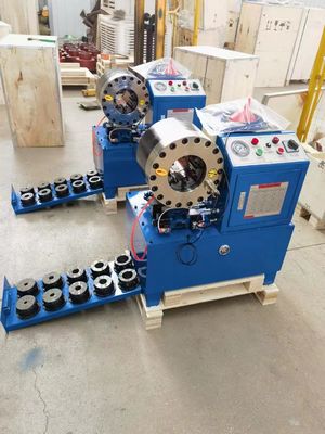 Harga yang bagus Mesin Crimping Selang Hidrolik 600T 3KW DX68 Teknologi Canggih on line