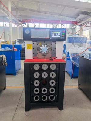 Harga yang bagus 2 Inci 3 Inci Mobil AC Hose Crimping Machine Hidrolik Tugas Berat CBK-120 Untuk Selang Industrail on line