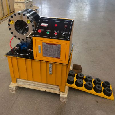 Harga yang bagus 3kw 4kw Mesin Crimping Selang Tekanan Tinggi Hidrolik DX68 Warna Berbeda 2 Inci on line