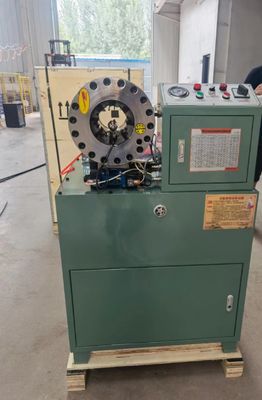 Harga yang bagus Mesin Crimping Selang Rem Presisi Tinggi 3kw Manual Crimper Pipa Hidrolik on line