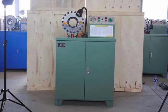 Harga yang bagus 3kw Mesin Crimping Pipa Selang Manual Presisi Tinggi Alat Crimping Pipa Selang 600t on line