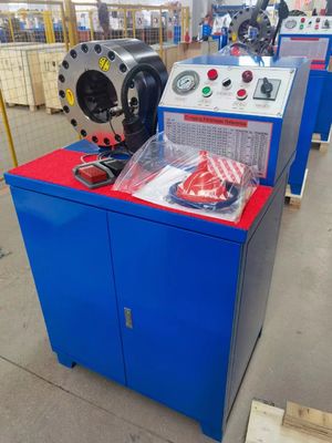 Harga yang bagus 3kw Selang Hidrolik Listrik Crimper 2.5l 5l Mesin Swaging Pipa FY-51BY on line