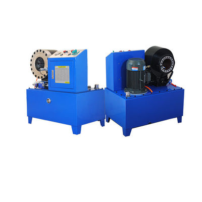 Harga yang bagus Metric DX68 Hose Crimping Machine 6-51mm Pembuatan Pita Karet Prensa Para Mangueras Hidraulicas on line