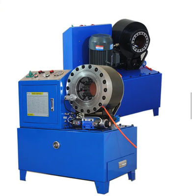 Harga yang bagus 3kw 4kw Karet Brake Line Crimping Tool Mesin Crimper Hidrolik Fleksibel on line