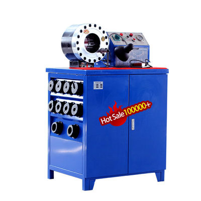 Harga yang bagus 200pcs/H Selang Karet Mesin Crimping 3kw 500t Selang Swaging FY-51BY on line