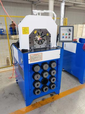 Harga yang bagus Mesin Press Selang Hidrolik 5.5kw 3 Inch Selang Hidrolik Crimping Tekan Tombol Kontrol CBK-120 on line