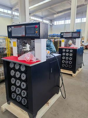 Harga yang bagus CBK-120 Mesin Crimping Pipa Ac Jangkauan Besar 6-76mm Selang Crimper Air Con on line