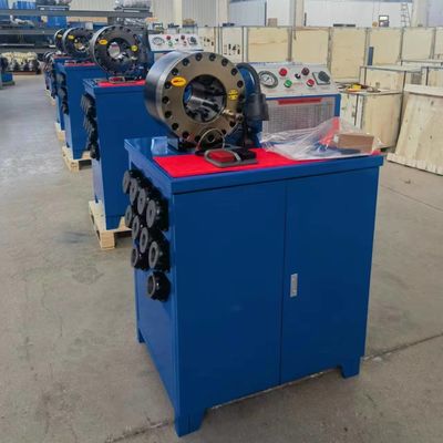 Harga yang bagus Mesin Crimping Selang Hidrolik 31,5MPa Ukuran Disesuaikan Garansi 1 Tahun on line
