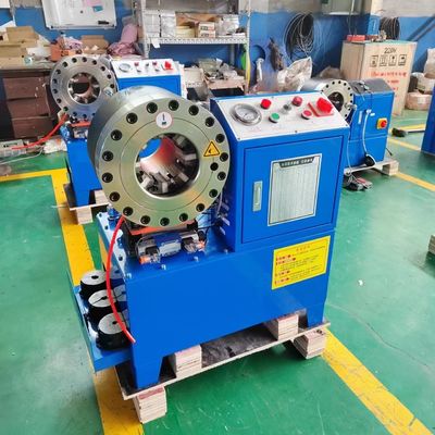 Harga yang bagus Mesin Crimping Selang DX68 Tepat ± 0.01mm 600T Crimping Force 245Kg on line