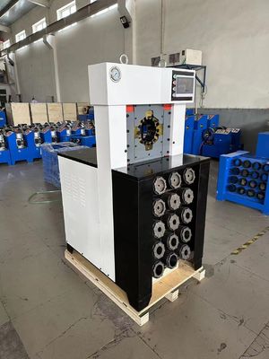 Harga yang bagus 1250KG Kapasitas AC Hose Crimping Machine untuk Crimping Jangkauan 6-76mm on line